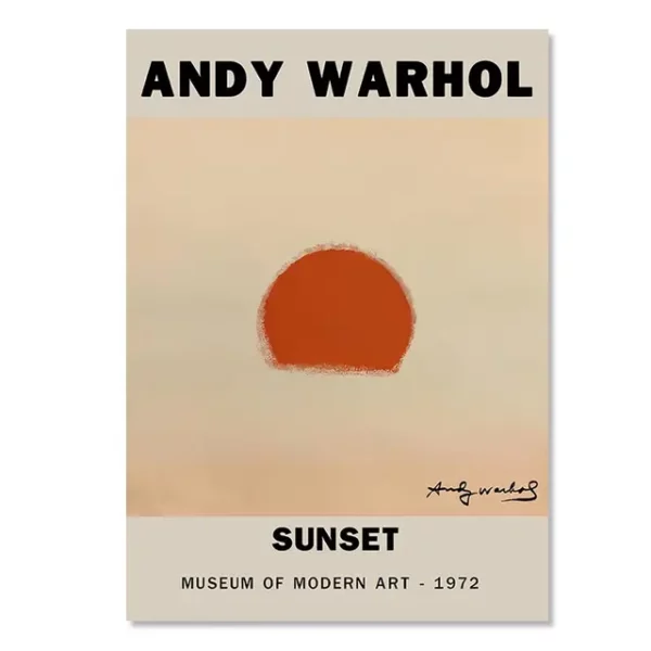 Affiche Andy Warhol 1972
